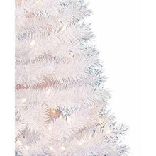 4 Ft. Pre-Lit Clear White Indiana Spruce Artificial Christmas Tree