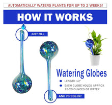 Watering Globes Large - 4pc Deluxe Set