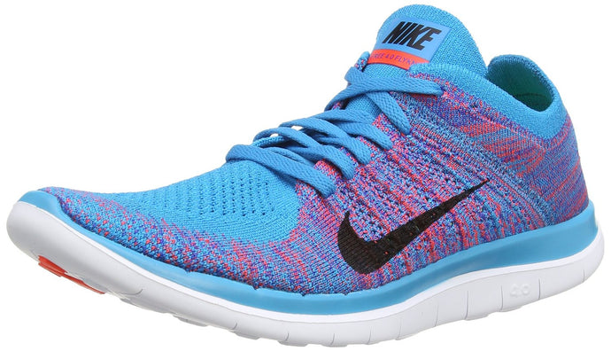 Nike Free 4.0 Flyknit Round Toe Synthetic Running Shoe